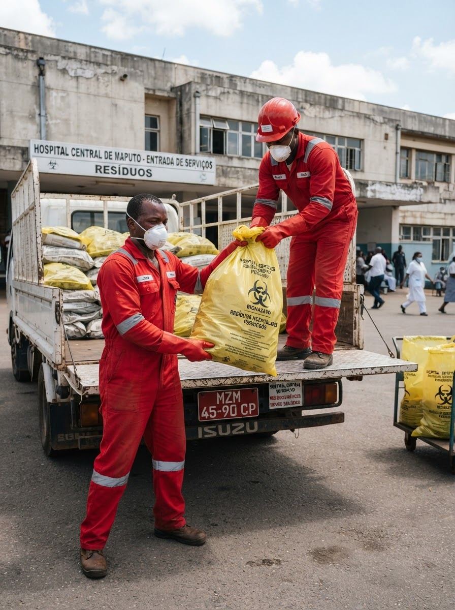 Gestão de resíduos hospitalares e perigosos pela DBM Empreendimentos