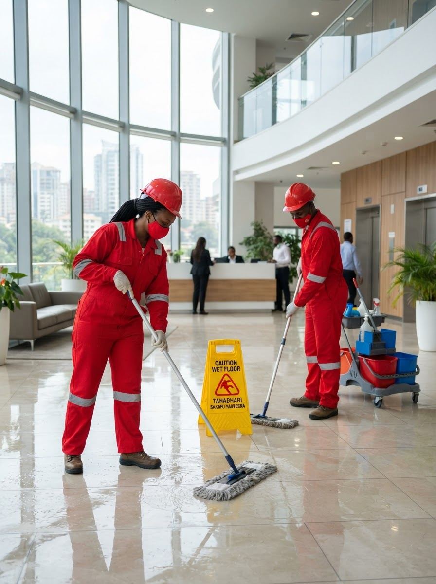 Limpeza industrial e gestão de instalações da DBM Empreendimentos